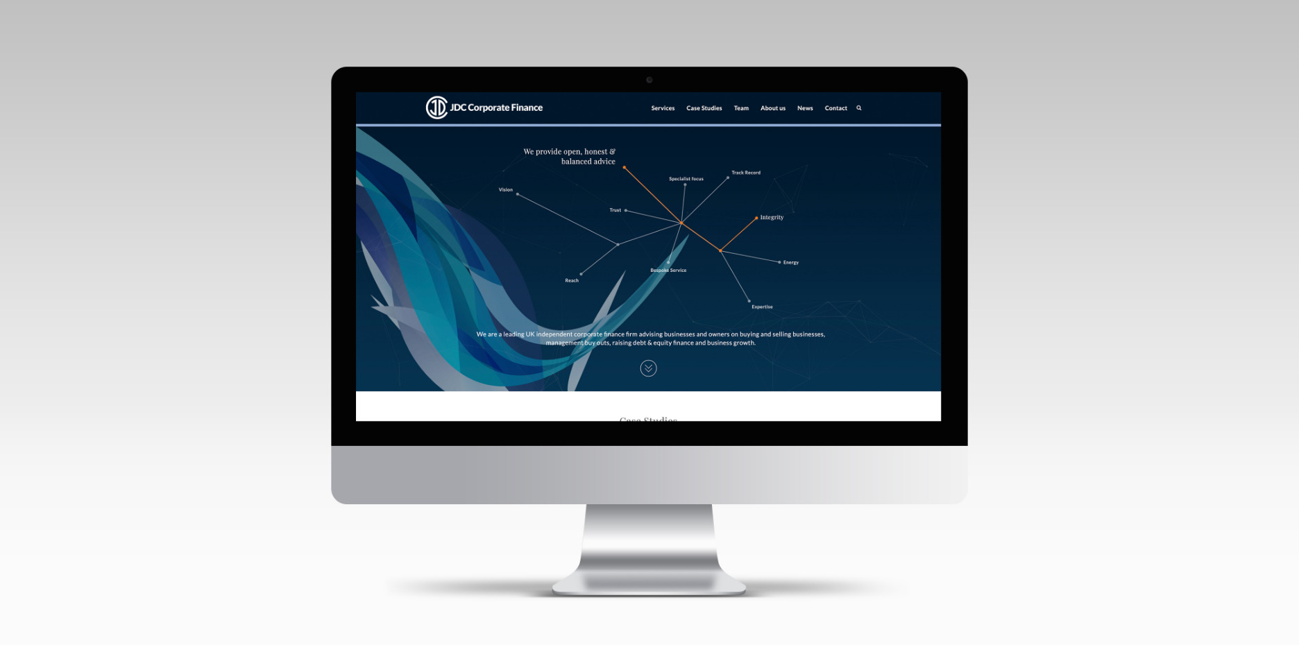 JDC Corporate Finance on iMac