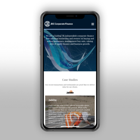 JDC corporate Finance case studies on mobile