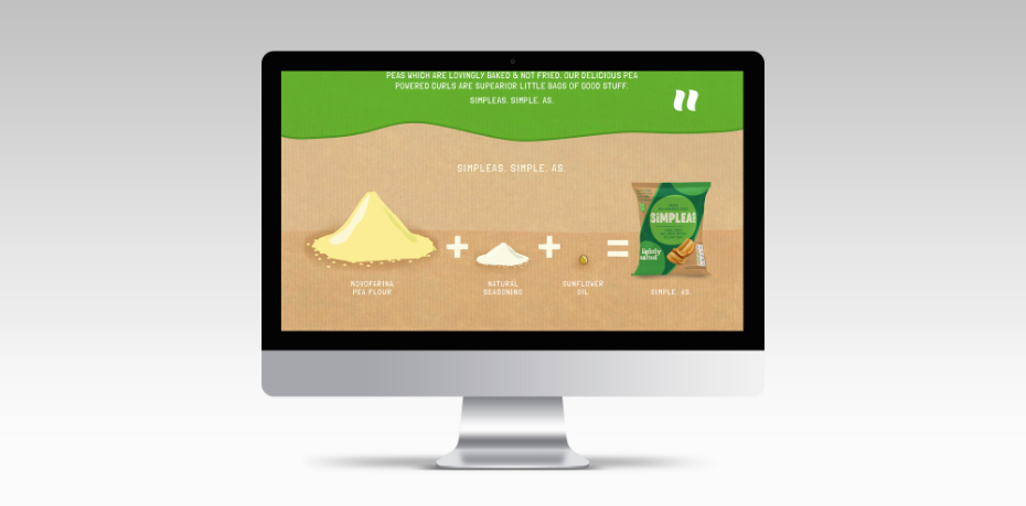 Simpleas illustrated ingredients on iMac