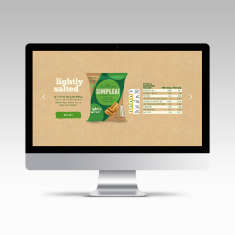 Simpleas ingredients on iMac